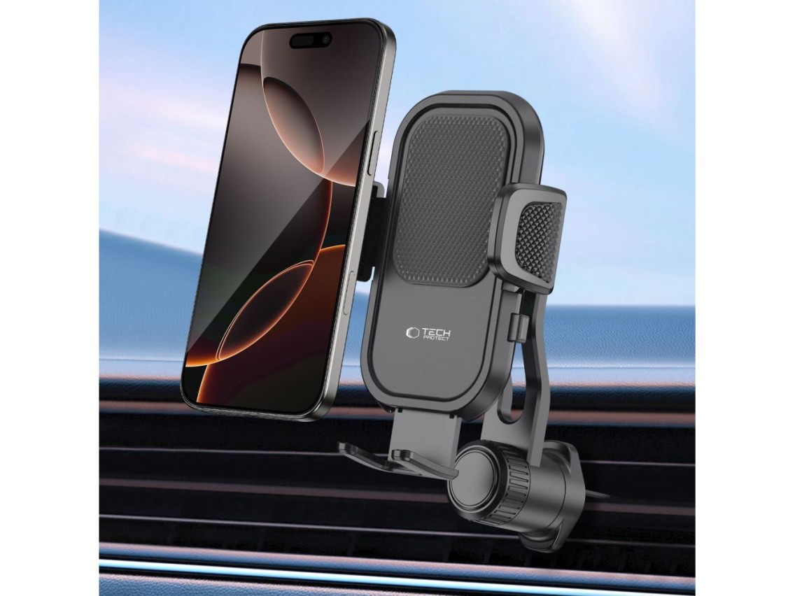 Tech-Protect V8 Car Air Vent Holder - Black