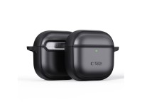 Capa de silicone Tech-Protect para AirPods Pro 3 - Preto fosco Capa de silicone Tech-Protect para AirPods Pro 3 - Preto fosco
