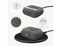 Tech-Protect NaturalFit Case for AirPods Pro 3 - Green Tech-Protect NaturalFit Case for AirPods Pro 3 - Green