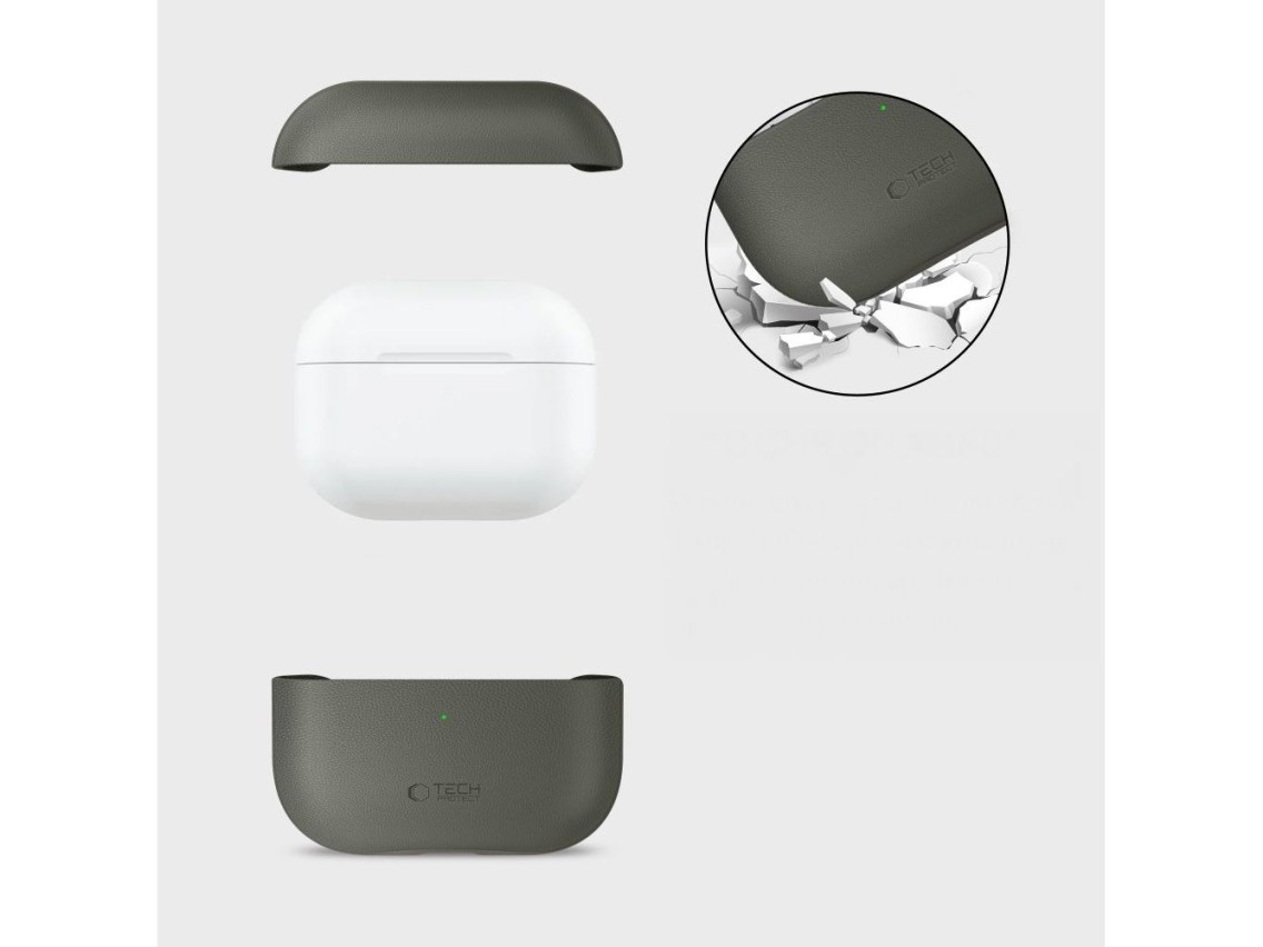 Tech-Protect NaturalFit Case for AirPods Pro 3 - Green
