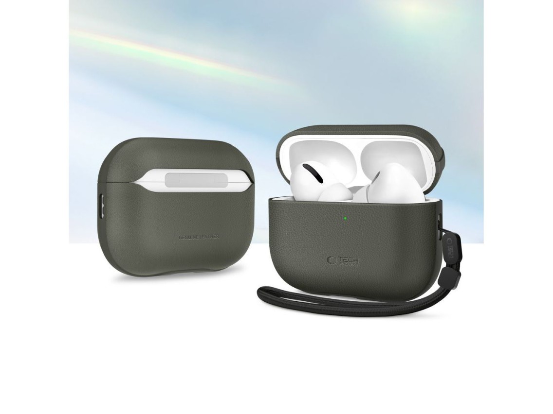 Tech-Protect NaturalFit Case for AirPods Pro 3 - Green