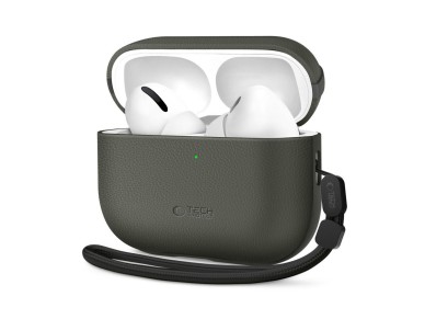 Tech-Protect NaturalFit Case for AirPods Pro 3 - Green Tech-Protect NaturalFit Case for AirPods Pro 3 - Green