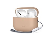 Tech-Protect Silicone Case for AirPods Pro 3 - Beige Tech-Protect Silicone Case for AirPods Pro 3 - Beige