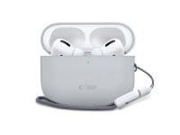 Funda de silicona Tech-Protect para AirPods Pro 3 - Gris Funda de silicona Tech-Protect para AirPods Pro 3 - Gris