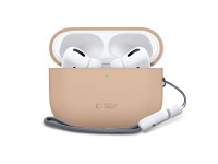 Tech-Protect Silicone Case for AirPods Pro 3 - Beige Tech-Protect Silicone Case for AirPods Pro 3 - Beige