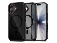 Funda Tech-Protect MagHybrid MagSafe para iPhone 17 - Negro y rojo Funda Tech-Protect MagHybrid MagSafe para iPhone 17 - Negro y rojo