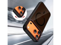 Tech-Protect MagHybrid MagSafe Case for iPhone 17 Pro Max - Black and Red Tech-Protect MagHybrid MagSafe Case for iPhone 17 Pro Max - Black and Red