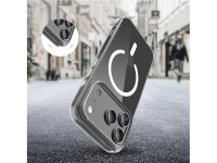 Capa Tech-Protect Flexair Hybrid CC MagSafe para iPhone 17 Pro Max - Transparente Capa Tech-Protect Flexair Hybrid CC MagSafe para iPhone 17 Pro Max - Transparente