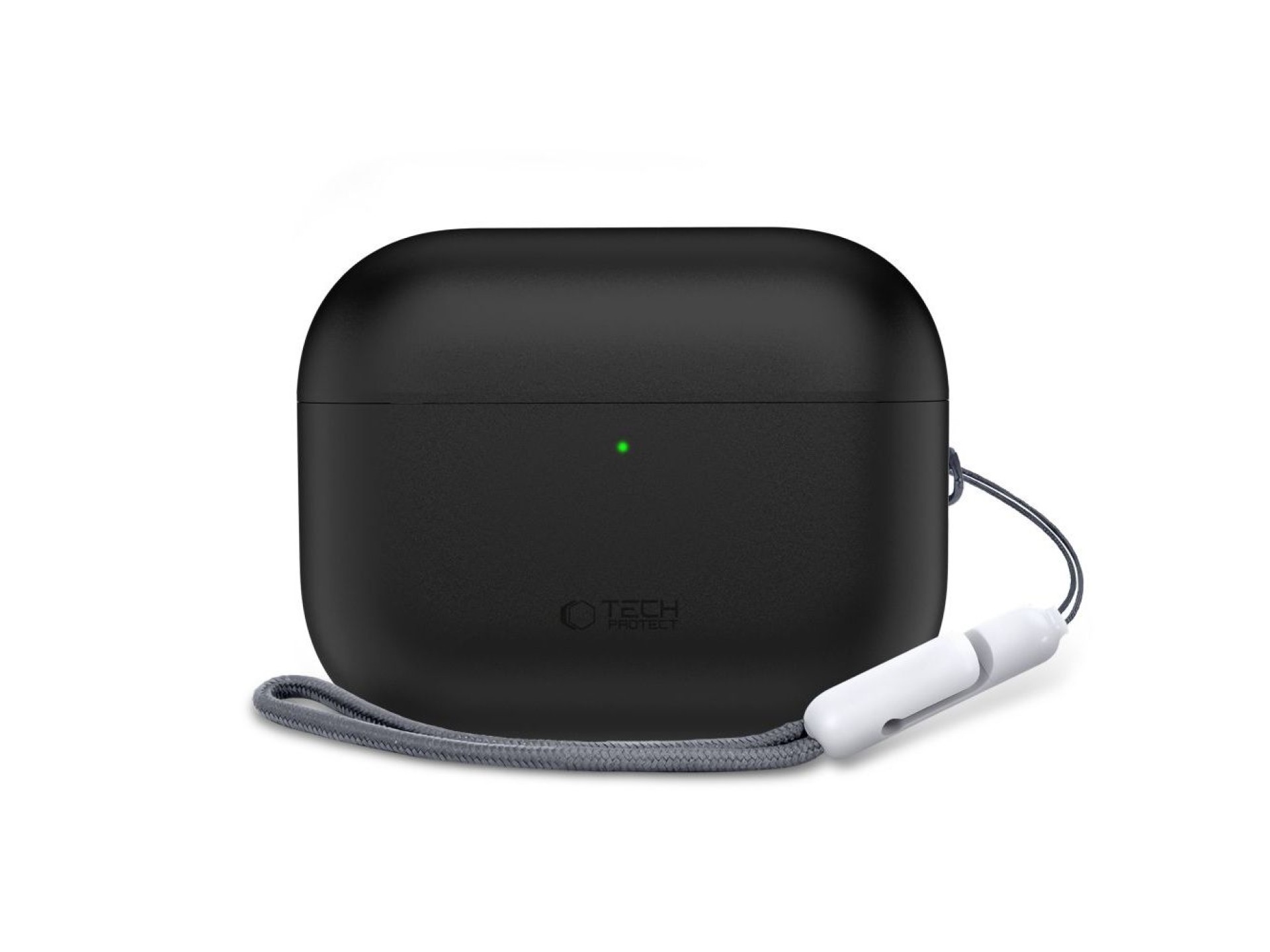 Capa de silicone Tech-Protect para AirPods Pro 3 - Preta