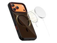Funda Tech-Protect MagHybrid MagSafe para iPhone 17 Pro - Negro y rojo Funda Tech-Protect MagHybrid MagSafe para iPhone 17 Pro - Negro y rojo