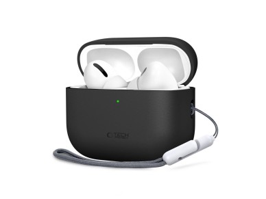 Tech-Protect Silicone Case for AirPods Pro 3 - Black Tech-Protect Silicone Case for AirPods Pro 3 - Black