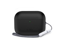 Capa de silicone Tech-Protect para AirPods Pro 3 - Preta Capa de silicone Tech-Protect para AirPods Pro 3 - Preta