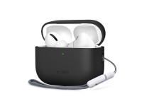 Capa de silicone Tech-Protect para AirPods Pro 3 - Preta Capa de silicone Tech-Protect para AirPods Pro 3 - Preta
