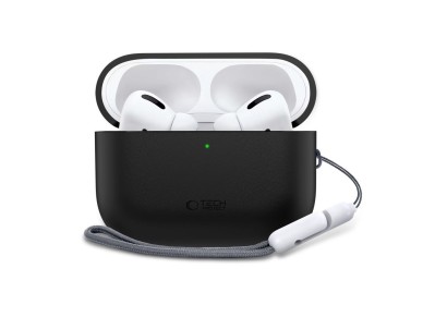 Tech-Protect Silicone Case for AirPods Pro 3 - Black Tech-Protect Silicone Case for AirPods Pro 3 - Black