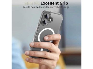 Tech-Protect Flexair Hybrid CC MagSafe Case for iPhone 17 - Clear Tech-Protect Flexair Hybrid CC MagSafe Case for iPhone 17 - Clear