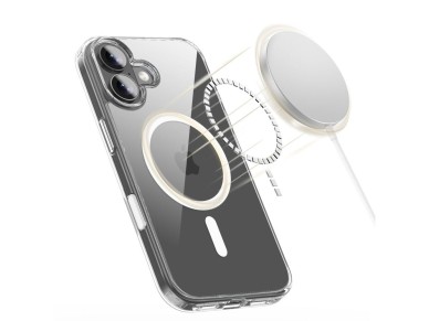Tech-Protect Flexair Hybrid CC MagSafe Case for iPhone 17 - Clear Tech-Protect Flexair Hybrid CC MagSafe Case for iPhone 17 - Clear