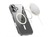 Tech-Protect Flexair Hybrid CC MagSafe Case for iPhone 17 - Clear Tech-Protect Flexair Hybrid CC MagSafe Case for iPhone 17 - Clear