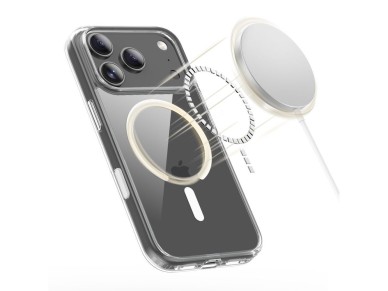 Tech-Protect Flexair Hybrid CC MagSafe Case for iPhone 17 Pro - Clear Tech-Protect Flexair Hybrid CC MagSafe Case for iPhone 17 Pro - Clear