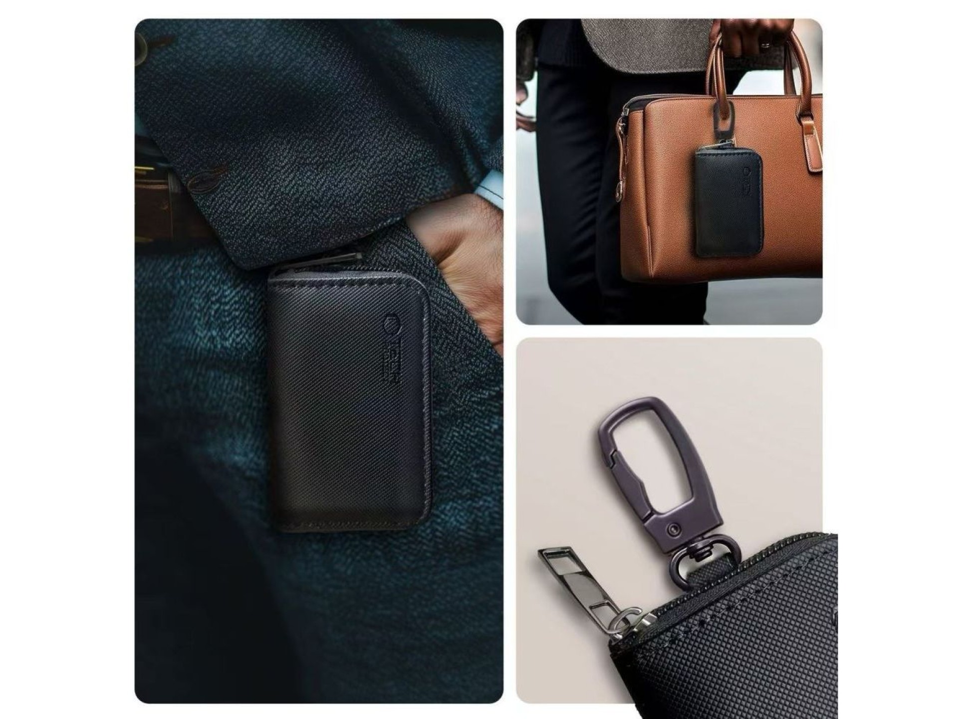Capa antifurto para chave de carro Tech-protect KLR300 - Preta