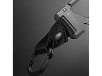 Tech-Protect Slidelock Keychain - Black and Gray Tech-Protect Slidelock Keychain - Black and Gray