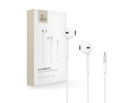 Fones de ouvido com fio Tech-Protect Ultraboost Core Mini Jack - Branco