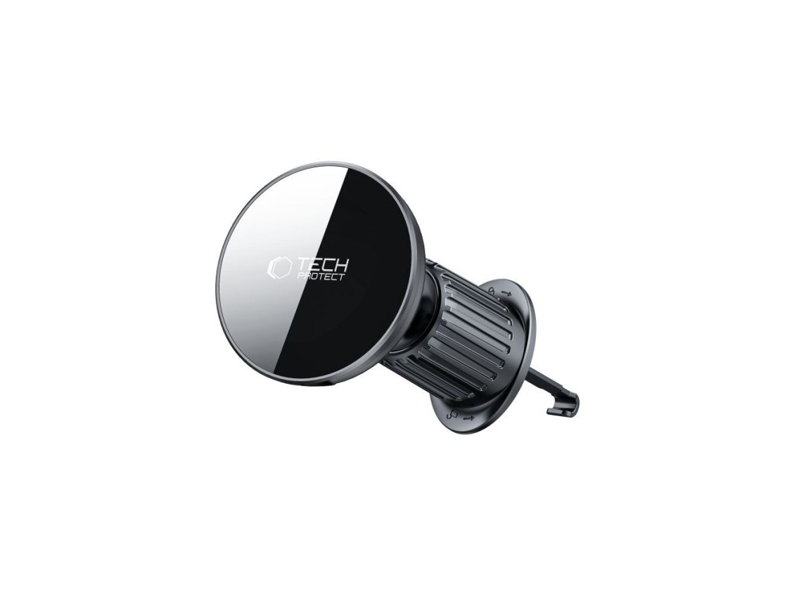 Tech-Protect mm15W-V10 Magnetic MagSafe Car Holder for Cockpit/Windshield/Air Vent - Black