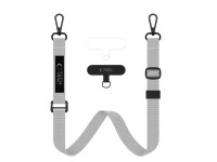 Tech-Protect C6S Long Lanyard for Phone - Gray