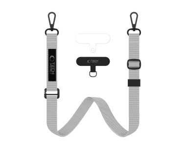 Tech-Protect C6S Long Lanyard for Phone - Gray Tech-Protect C6S Long Lanyard for Phone - Gray
