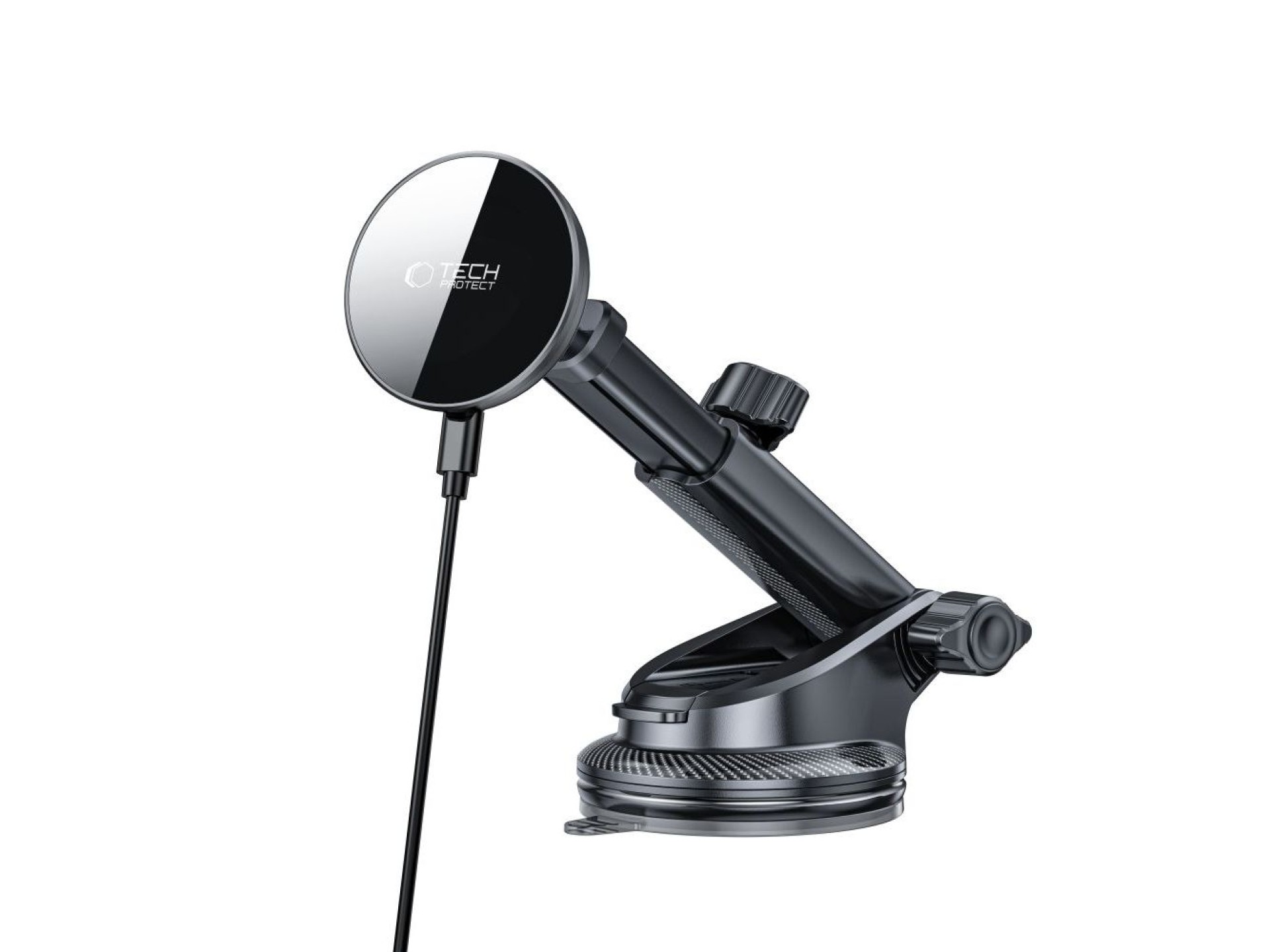 Tech-Protect mm15W-V10 Magnetic MagSafe Car Holder for Cockpit/Windshield/Air Vent - Black