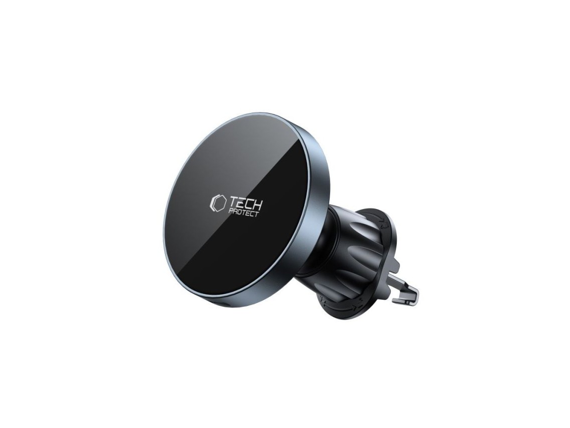 Suporte magnético MagSafe Tech-Protect mm15W-V5 para carro, para saída de ar/entrada de CD - Preto