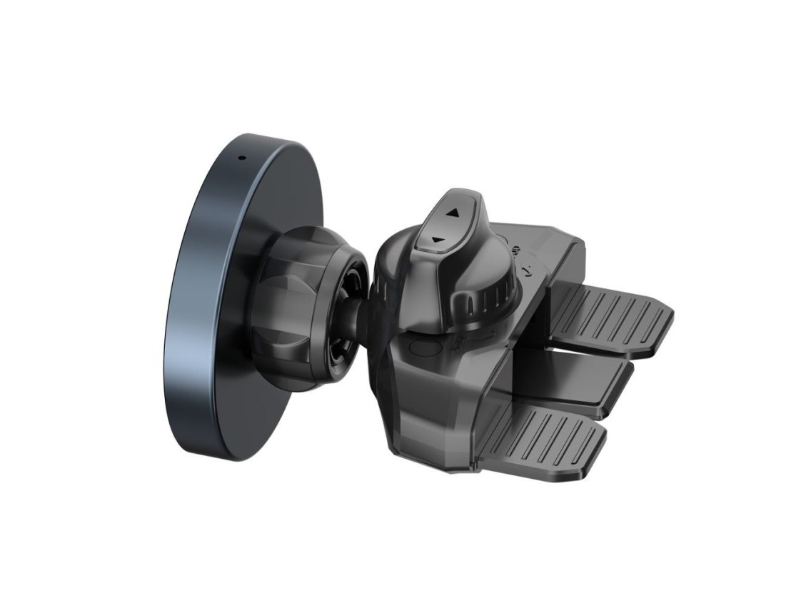 Suporte magnético MagSafe Tech-Protect mm15W-V5 para carro, para saída de ar/entrada de CD - Preto