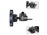 Suporte magnético MagSafe Tech-Protect mm15W-V5 para carro, para saída de ar/entrada de CD - Preto Suporte magnético MagSafe Tech-Protect mm15W-V5 para carro, para saída de ar/entrada de CD - Preto