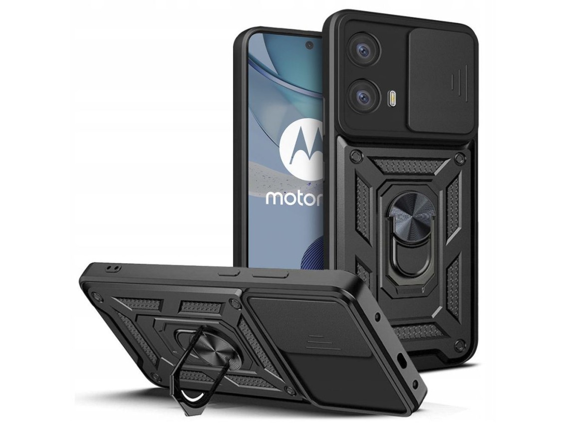 Capa Tech-Protect CamShield Pro para Motorola Moto G73 5G - Preta