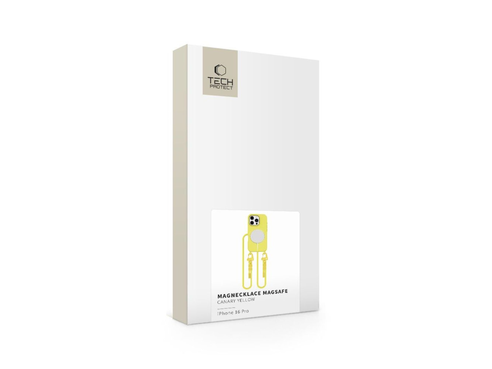 Tech-Protect Magnecklace MagSafe Case for iPhone 16 Pro - Yellow
