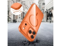 Capa Tech-Protect MagMat MagSafe para iPhone 17 Pro Max - Laranja Transparente Capa Tech-Protect MagMat MagSafe para iPhone 17 Pro Max - Laranja Transparente