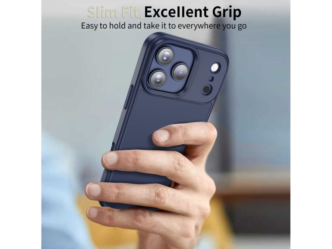 Capa Tech-Protect MagMat para iPhone 17 Pro Max - Preto Fosco