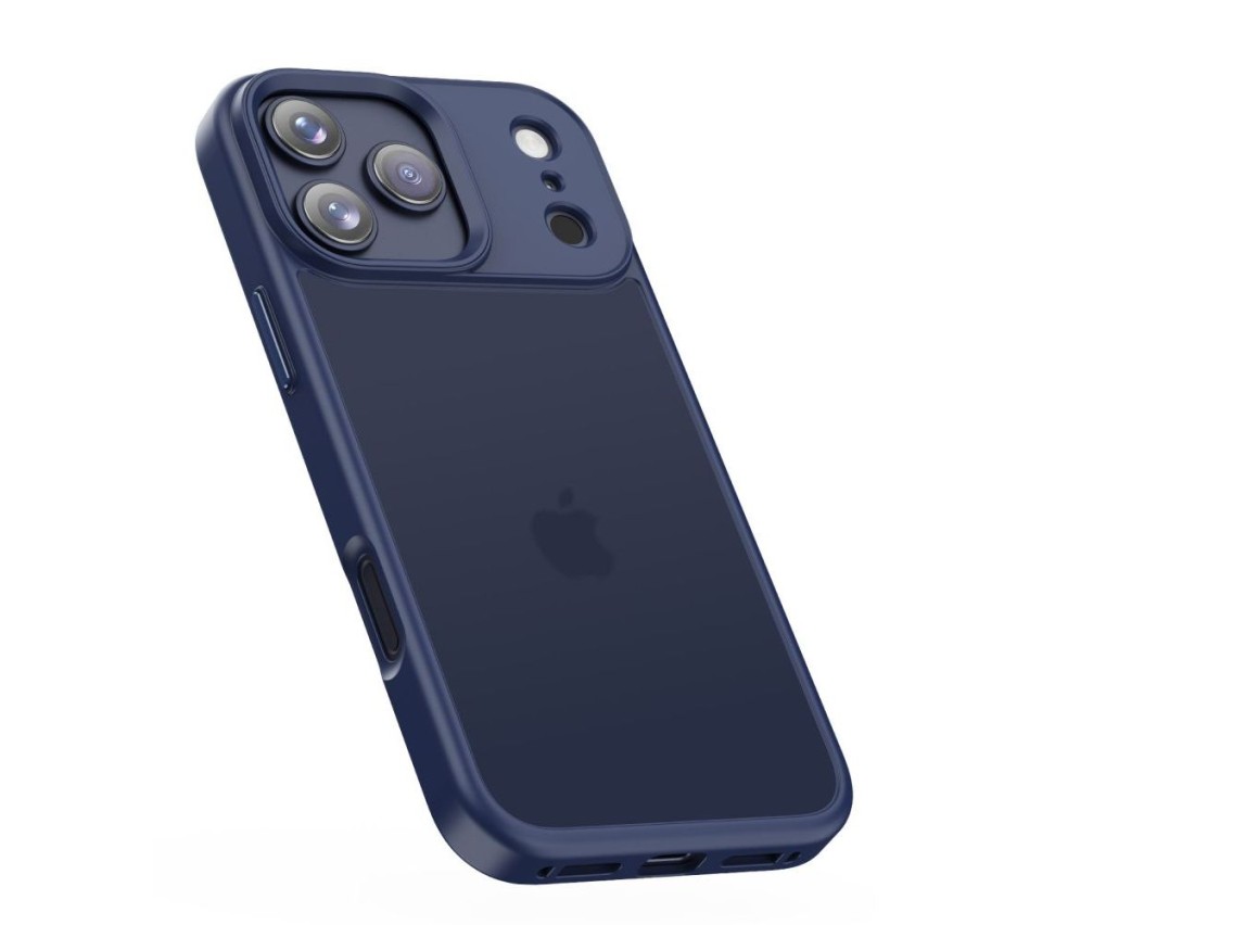 Capa Tech-Protect MagMat para iPhone 17 Pro Max - Preto Fosco