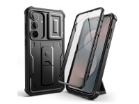 Tech-Protect Kevlar Cam+ Case for Samsung Galaxy S25 FE - Black Tech-Protect Kevlar Cam+ Case for Samsung Galaxy S25 FE - Black