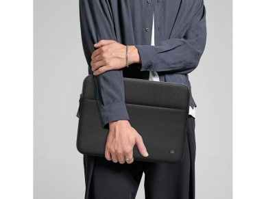 Capa protetora para laptop Tech-Protect de 15 a 16 polegadas - Preta