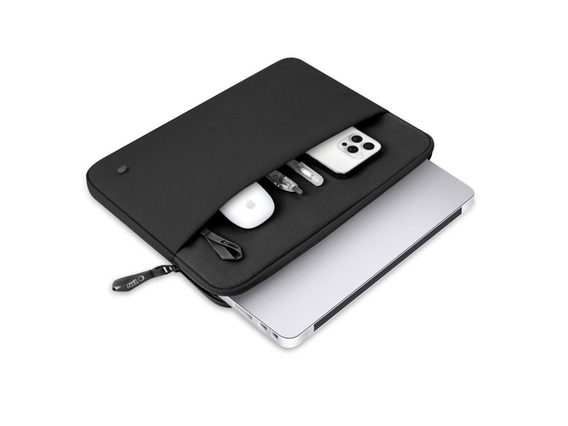 Capa protetora para laptop Tech-Protect de 15 a 16 polegadas - Preta