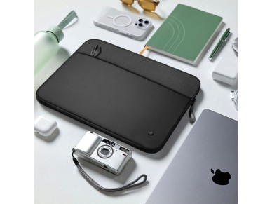 Capa protetora para laptop Tech-Protect de 13 a 14 polegadas - Preta Capa protetora para laptop Tech-Protect de 13 a 14 polegadas - Preta