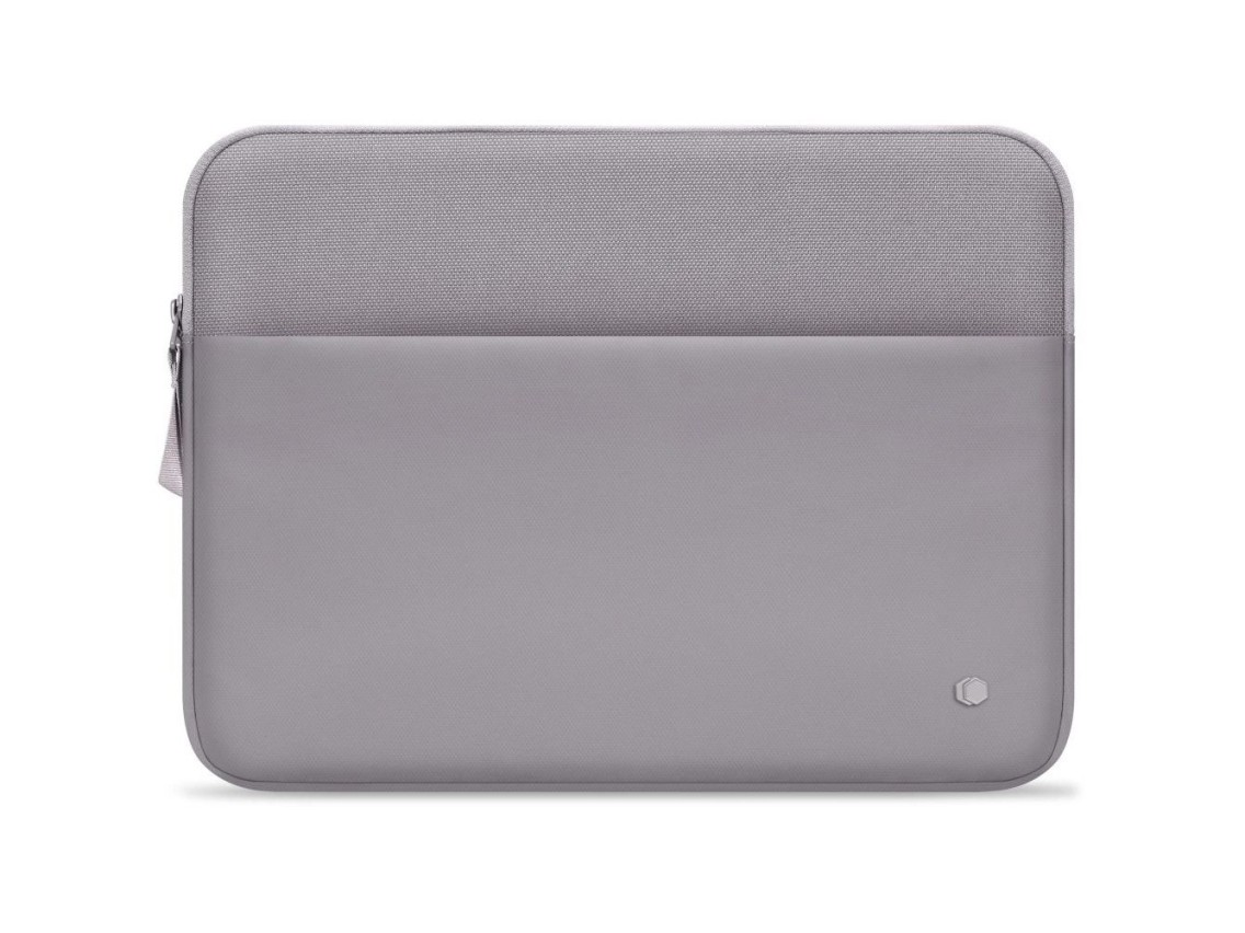 Capa protetora para laptop Tech-Protect de 13 a 14 polegadas - Cinza