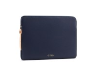 Bolsa para portátil Tech-Protect Fleece de 15-16 pulgadas - Azul marino Bolsa para portátil Tech-Protect Fleece de 15-16 pulgadas - Azul marino