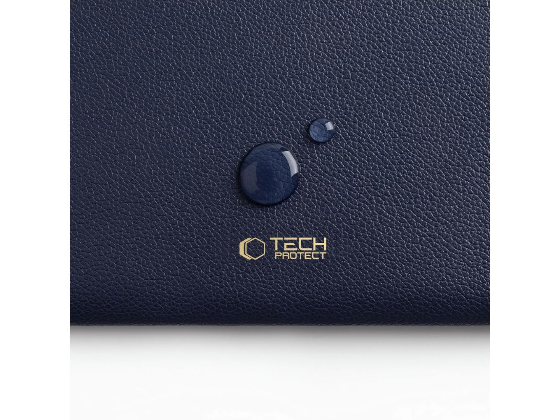 Bolsa para portátil Tech-Protect Fleece de 15-16 pulgadas - Azul marino