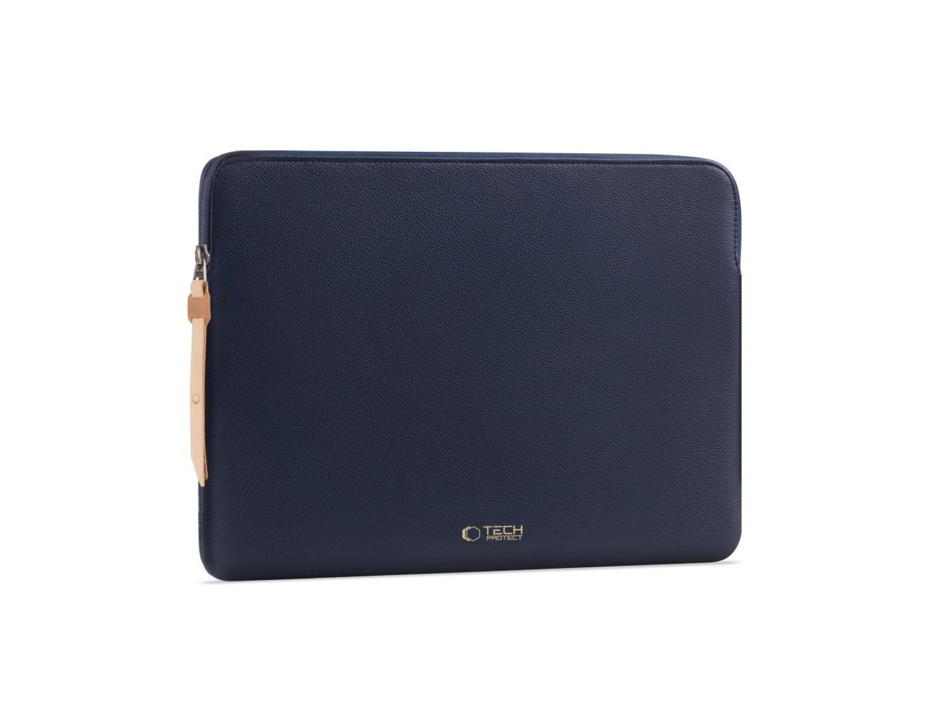 Bolsa para portátil Tech-Protect Fleece de 15-16 pulgadas - Azul marino
