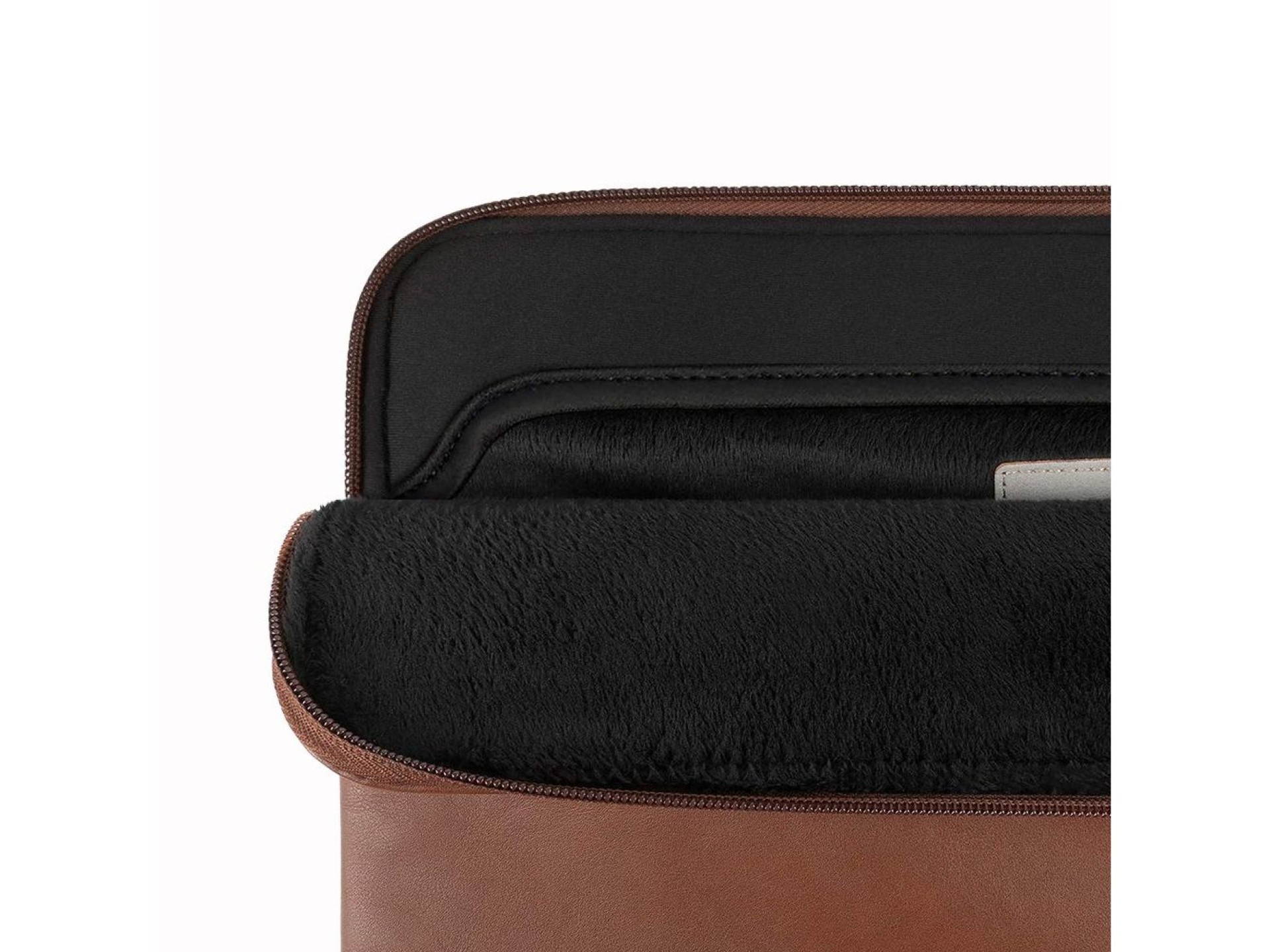 Bolsa para laptop Tech-Protect Fleece 15-16 - Marrom