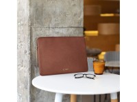 Bolsa para laptop Tech-Protect Fleece 15-16 - Marrom Bolsa para laptop Tech-Protect Fleece 15-16 - Marrom