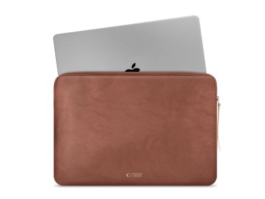 Tech-Protect Fleece Laptop Bag 15-16 - Brown Tech-Protect Fleece Laptop Bag 15-16 - Brown