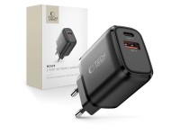 Cargador de pared Tech-Protect NCA20 PD 20W / QC3.0 USB-A / USB-C - negro Cargador de pared Tech-Protect NCA20 PD 20W / QC3.0 USB-A / USB-C - negro