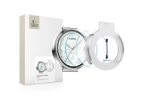 Kit com 2 pel�culas de vidro temperado Tech-Protect Easy Set+ para Huawei Watch GT 5 41 mm - transpa